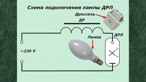 Кому интересно подключаем дроссель на лампу днат на 400