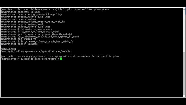 Puppet Dell EMC Powerstore module - sample plans смотреть онлайн