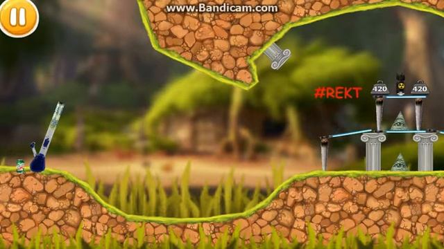 Angry Dews| MLG режим Angry Birds смотреть онлайн