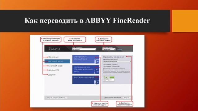 Принципы работы в программе FineReader смотреть онлайн