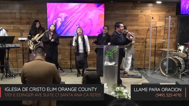 Iglesia De Cristo Elim Orange County Alabanza Lauro Charco смотреть онлайн