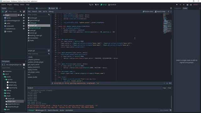 How To Make A Dedicated Server Multiplayer Game in Godot | Projectiles смотреть онлайн