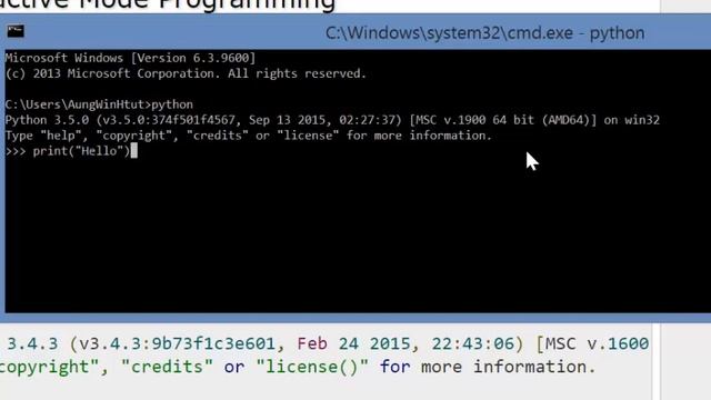 Python Basic Course အပိုင္း (၁) смотреть онлайн