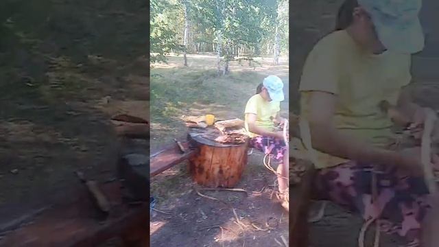 братство православных следопытов на старинном русском ремесле плетение лаптей поляна озеро Увильды смотреть онлайн