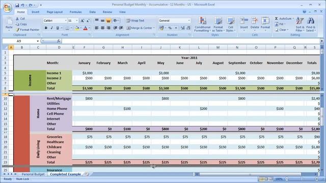 Excel 2007 - Adjusting Split Window Panes смотреть онлайн