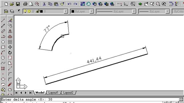 Autocad 25 - Comando Lengthen смотреть онлайн