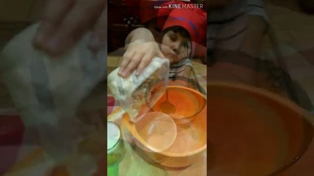 Черничный пирог от моего поварёнка ?