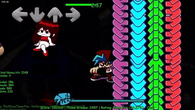 Fnf hellbreaker but all my controls are on spacebar. смотреть онлайн