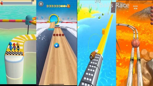 Fun Race Ball vs Going Balls vs Spiral Roll vs Rollance Mobile games for Android and IOS смотреть онлайн