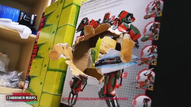Transformers Stop Motion – Combiner Wars – Victorion vs. Devastator смотреть онлайн