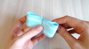 ПРОСТЫЕ И СТИЛЬНЫЕ! Бантики из репсовых лент