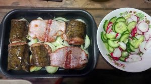 ПРОВЕРЯЮ САМОЛОВКИ СПУСТЯ ДВОЕ СУТОК.НОЧУЮ В ИЗБЕ.ГОТОВЛЮ НАЛИМА В ПЕЧИ.