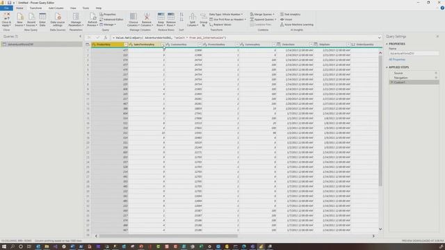 Enable QUERY FOLDING for native queries in Power Query / Power BI смотреть онлайн
