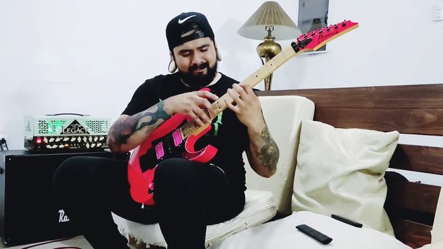 Jazzy testing of Ibanez RG550 (Genesis) straight to amp, no pedals. смотреть онлайн