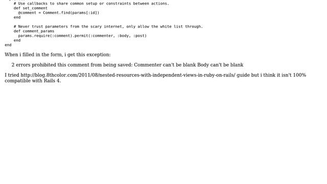 Rails form params not being saved (2 Solutions!!) смотреть онлайн