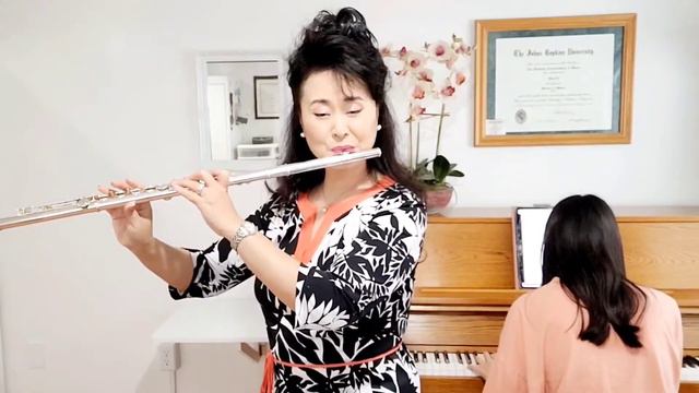 [Practice with Ms Aimy] sicilienne by G.Faure with piano accompaniment смотреть онлайн