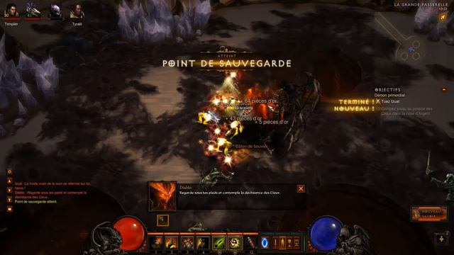 Combat contre Izual Diablo 3 смотреть онлайн