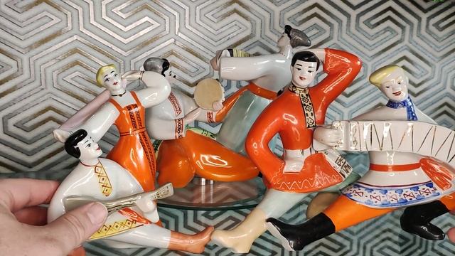Фарфорові статуетки Полонне, вінтаж, антикваріат. Фарфор, статуэтка, коллекция, обзор, барахолка. смотреть онлайн