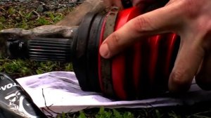 быстрый и лёгкий способ одеть хомут на пыльник шруса ВАЗ-09