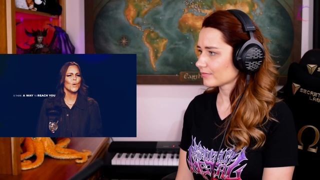 "All Alone" listening to a crazy amazing collab! Vocal ANALYSIS of Russell Allen & Anette Olzon! смотреть онлайн