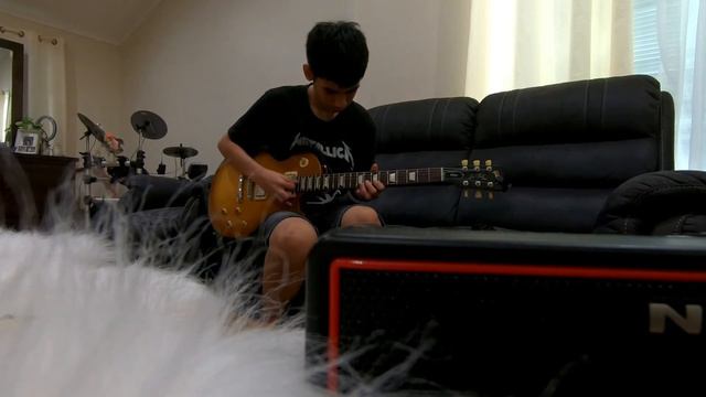Les Paul Tribute and NUX Mighty Air - sound check смотреть онлайн