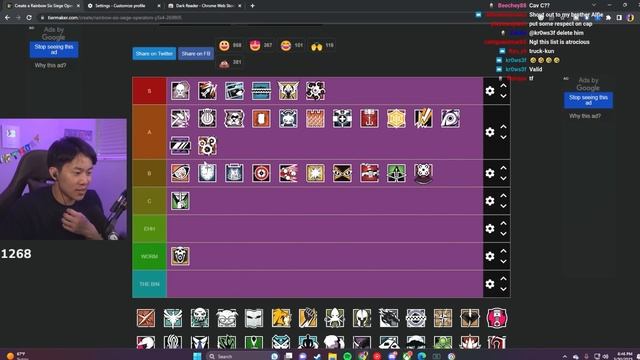 Official Rainbow Six Y8S2 Operator Tierlist смотреть онлайн