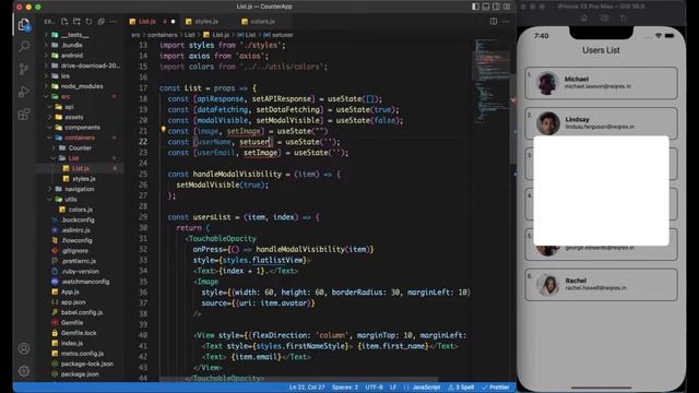 React Native Tutorial for Beginners in Hindi - #11 Modal Component смотреть онлайн