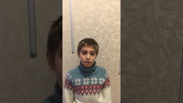 Папоян Давид, 10 лет, А. Блок 'Ночь, улица, фонарь...' смотреть онлайн