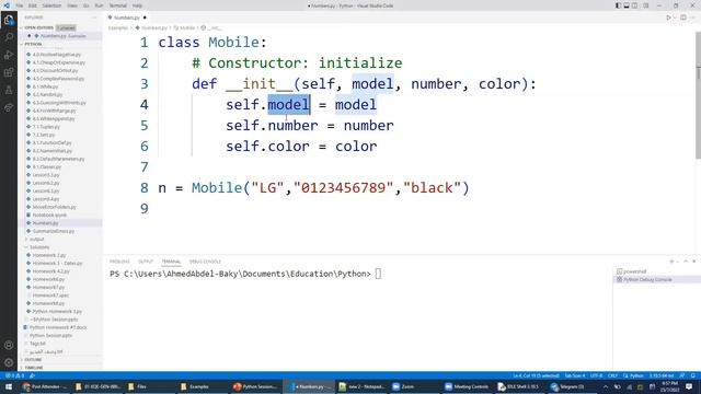 Python lesson 9: Classes and Objects смотреть онлайн