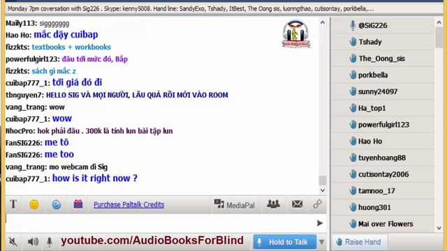 Vol.186 - English Conversation on Paltalk to Kenny N - Track 1853 смотреть онлайн