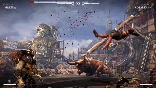 Mortal Kombat X - Mileena Vs Kotal Kahn (Very Hard) смотреть онлайн
