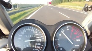 BMW K1200RS TOP SPEED