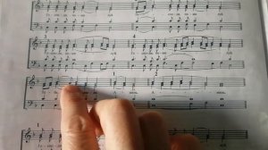 Великопостные ектении. СОПРАНО. Нотный разбор.