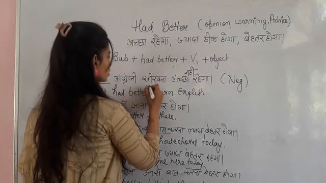 Use of Had better in spoken english (affirmative,Negative,Interrogative sentence)with examples смотреть онлайн