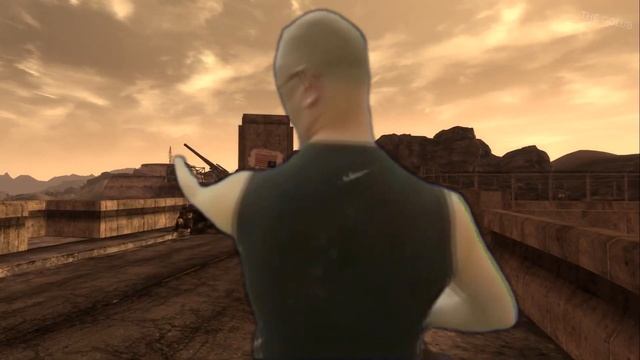 Гоблин валит легионеров у дамбы. (FALLOUT NEW VEGAS) смотреть онлайн