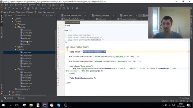Yii2: Интернет Магазин. Видео 19.1 смотреть онлайн