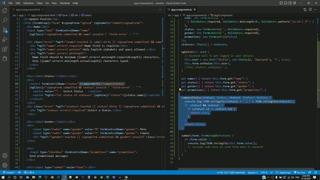 #13.19 - Update Form - Reactive Form - Angular Series смотреть онлайн