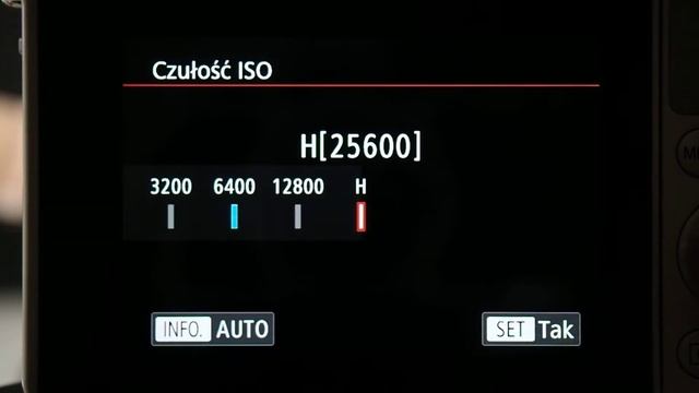 Canon M10 - menu fotografowania смотреть онлайн