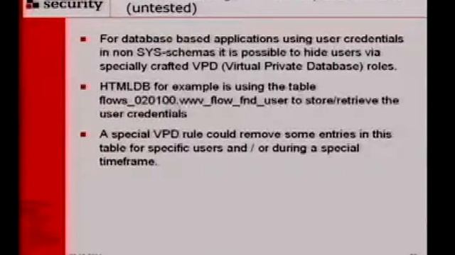 2006 BlackHat Vegas V22 Kornburst Oracle rootkits 2 0 02 смотреть онлайн