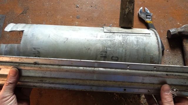 Делаем печку для рыбалки из гильзы от снаряда 122 мм, без сварки смотреть онлайн
