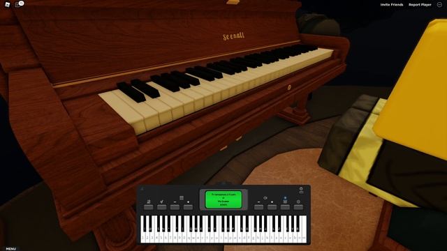 Fallen Down (Reprise) - Undertale | Roblox Piano смотреть онлайн