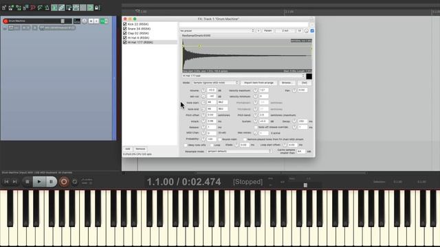 Creating a Drum Machine in REAPER (NEW) ReaSamplOmatic5000 смотреть онлайн