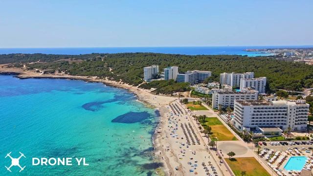 Cala Millor in 4K from Drone - 10 Minutes of Aerial Views of Mallorca смотреть онлайн