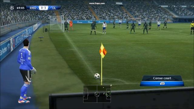 FZWalid11 | [ Let's Play Pes 2013 Serie Ligue des Champions Ep4 Lyon vs Real Madrid ] смотреть онлайн