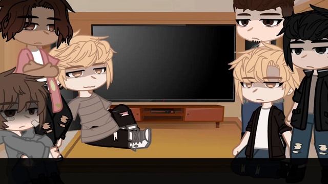 реакция персонажей "все ради игры" || часть 1/? смотреть онлайн