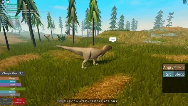 Roblox Dino World Mobile - Allosaurus смотреть онлайн