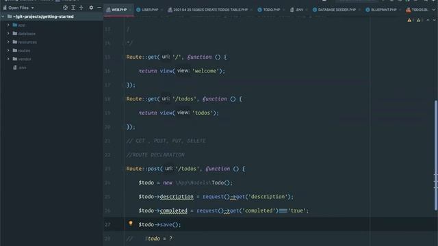 Getting Started with Laravel смотреть онлайн