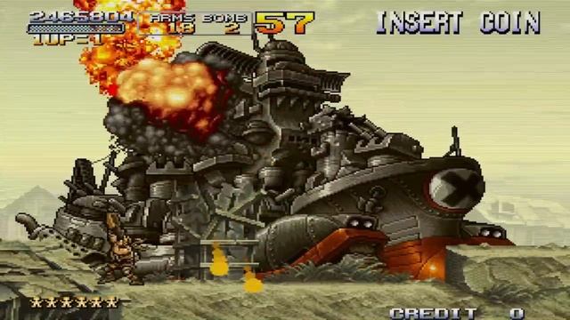 Metal Slug X // Hack Extreme Space Zone// Longplay смотреть онлайн
