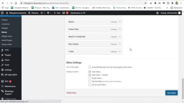 How To Display Product Category in WordPress Menu in Urdu/Hindi | Woocommerce Category Show in Menu смотреть онлайн