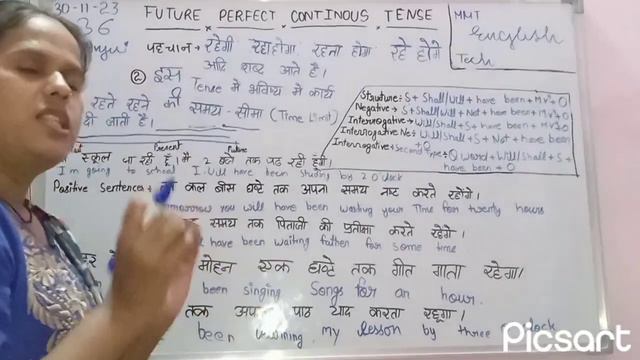 Future Perfect Continuous Tense|Grammer Series|Learn English Through Hindi||MMT English Tech||..... смотреть онлайн